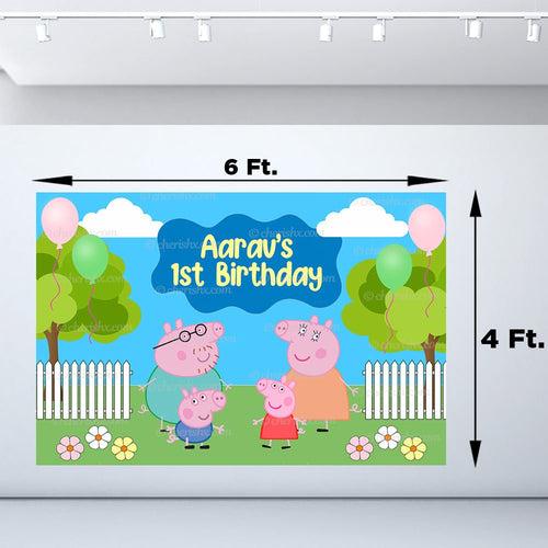 Peppa Pig Birthday Kit - Gold Pack
