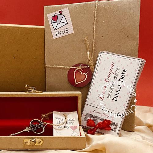 Key to my heart Hamper - Valentine Gift/Valentine Day Gift for Girlfriend/boy Friend/Valentines Day Gift