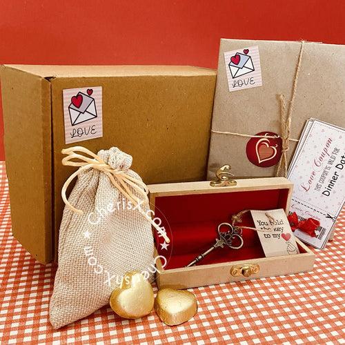 Key to my heart Hamper - Valentine Gift/Valentine Day Gift for Girlfriend/boy Friend/Valentines Day Gift