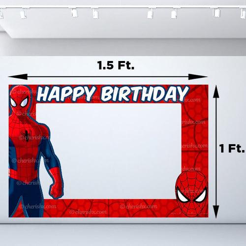 Spiderman Birthday Kit - Silver Pack