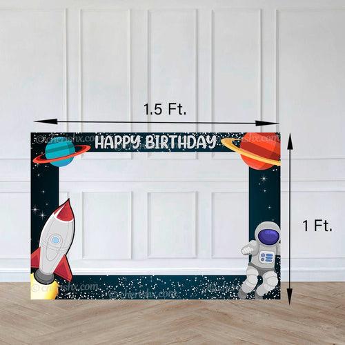 Space Birthday Combo Kit - Silver