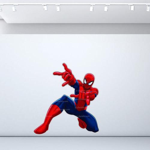 Spiderman Cutout Kids Happy Birthday