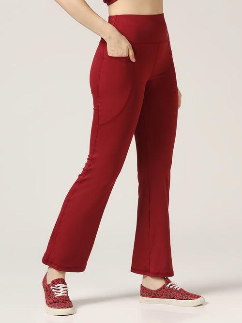 Bone-Dry High Rise Workout Flare Pant