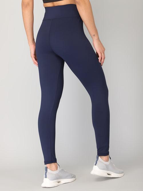 High Waist Seamless Strength Tight – Blue