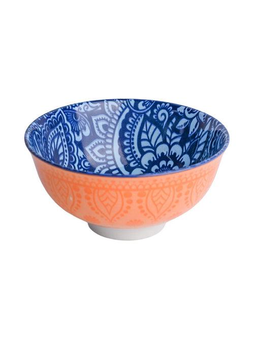 Floral Bowl Set Of 4 (280Ml)