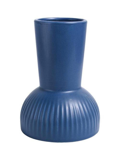 VON CASA Ceramic Blue Vase