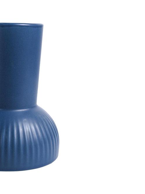 VON CASA Ceramic Blue Vase