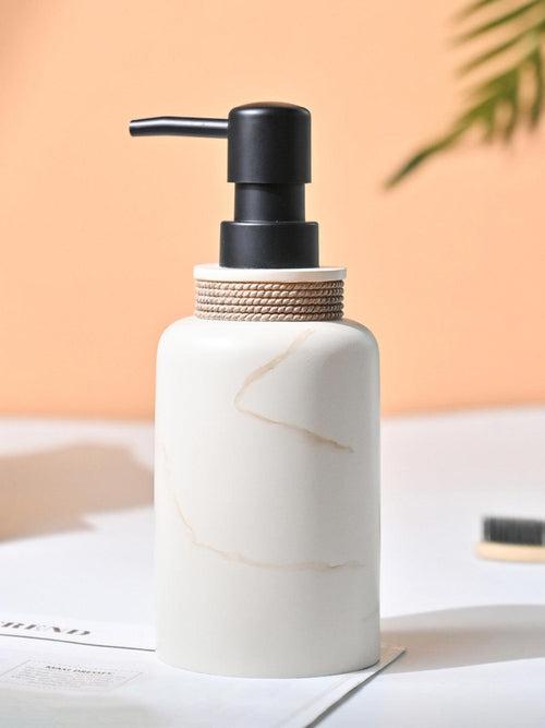 VON CASA Beige Soap Dispenser - 360Ml