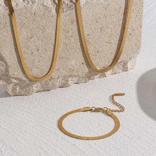 18KT Gold Plated Silk Chain