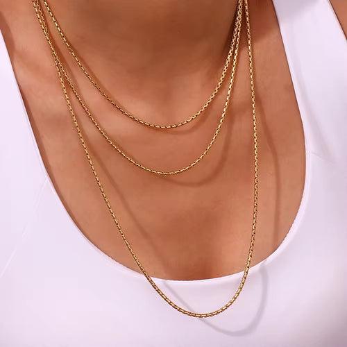 18KT Gold Plated Riri Chain