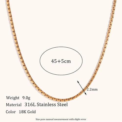 18KT Gold Plated Riri Chain