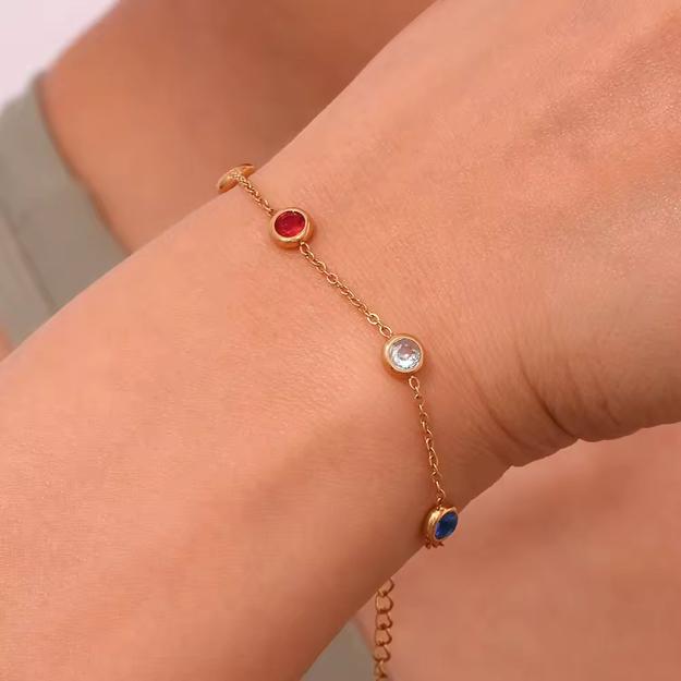 18KT Gold Plated Scarlett Bracelet