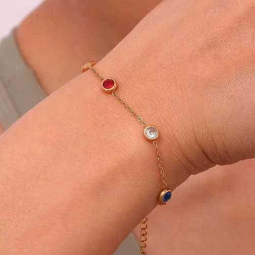 18KT Gold Plated Scarlett Bracelet