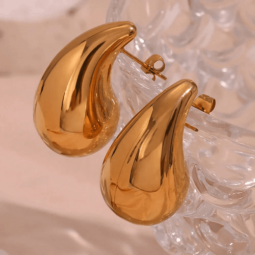 18KT Gold Plated Waterdrop Earrings