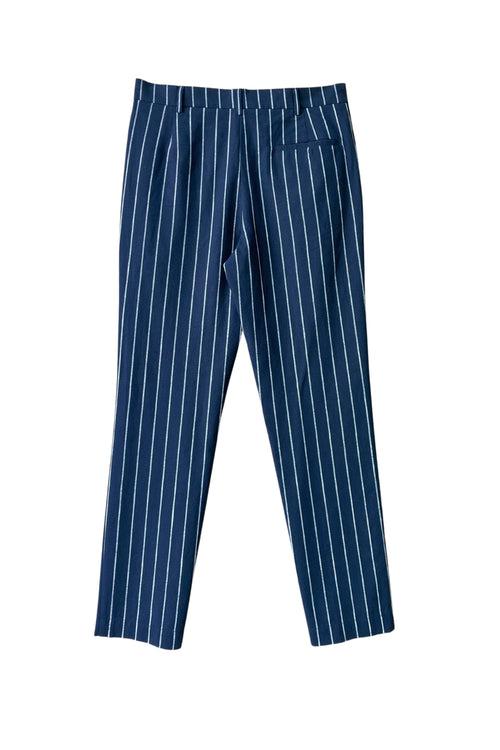 Blue/White Stripe Suit