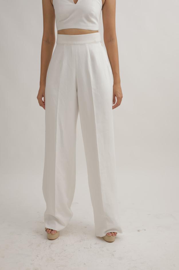 WHITE GALAXY TROUSERS