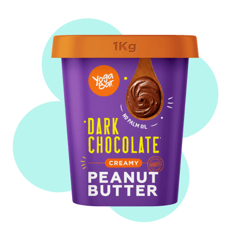 Creamy Dark Chocolate Peanut Butter with Probiotics 1kg