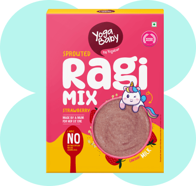 Sprouted Ragi Mix Strawberry (200g)