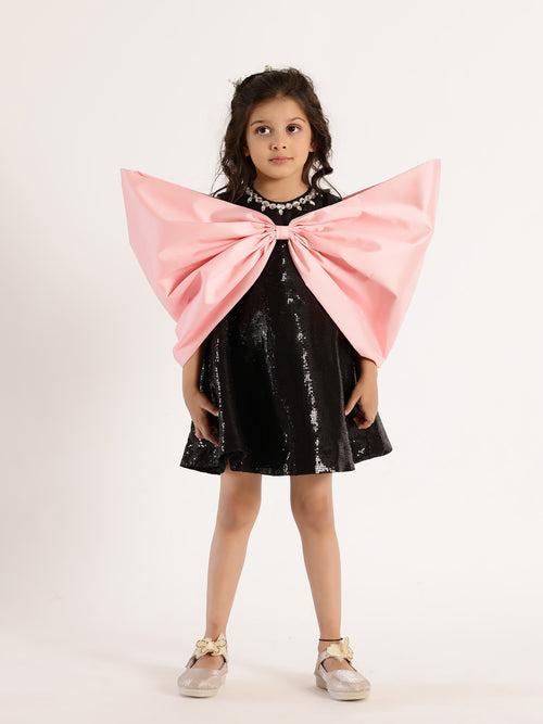 Janyas Closet : Enchanted Noir Sparkle Princess Dress