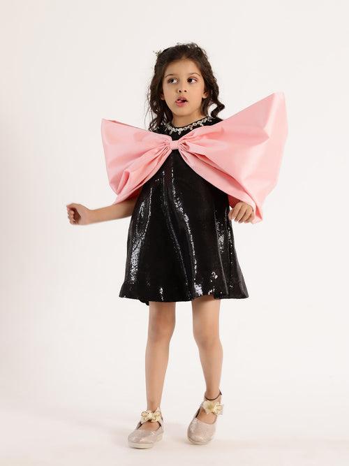 Janyas Closet : Enchanted Noir Sparkle Princess Dress