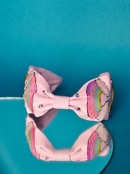 Pink Unicorn Embellished Hairband