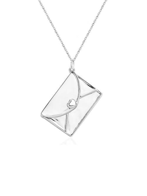 I love You mom Unique Envelope Locket - Secret Letter Necklace in 925 Sterling Silver