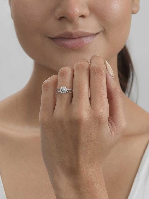 Silver Charm Ring For Women