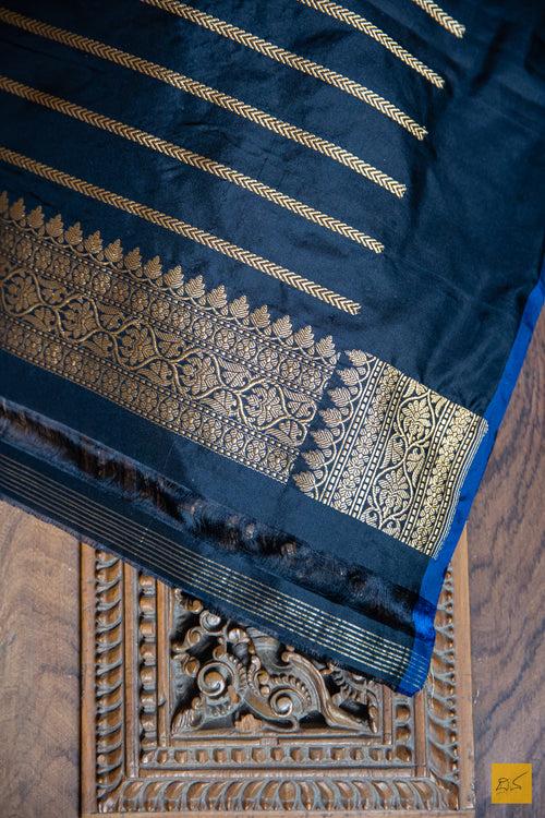 MUKTHAA banarasi Katan Silk Handwoven Saree