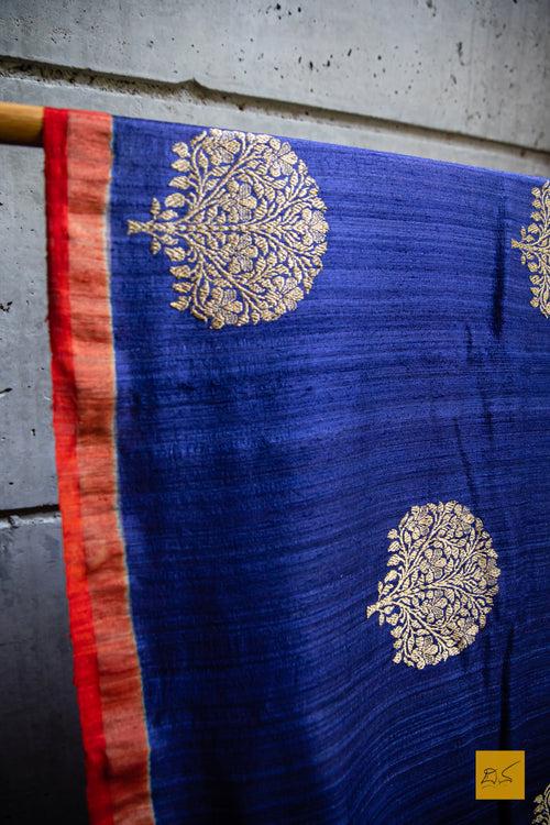 Pranavi banarasi matka silk handwoven saree