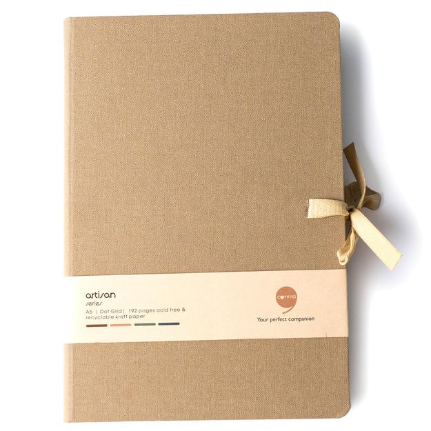 Artisan Dot Grid Kraft paper A5 Beige