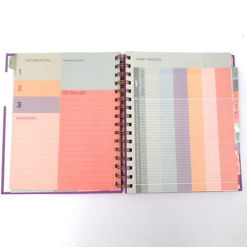 Wire-O Planner 2025 - Pink