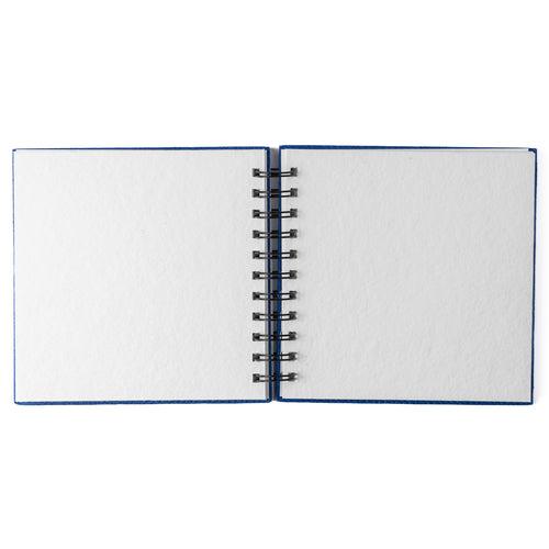 Watercolour Book | 8" X 8" | Wire-O | Hot Pressed | Natural Shade 100% Cotton Fibers