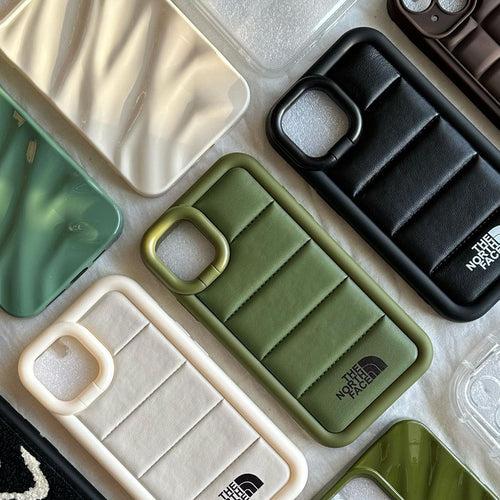 The North Face Leather Puffer Downtown iPhone Case