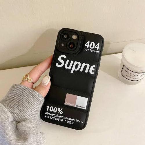 Supreme Downtown  Puffer Case iPhone