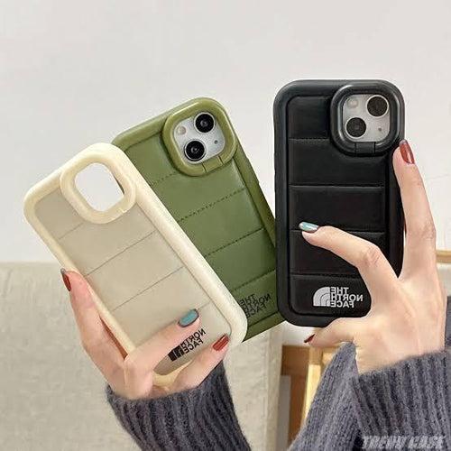 The North Face Leather Puffer Downtown iPhone Case