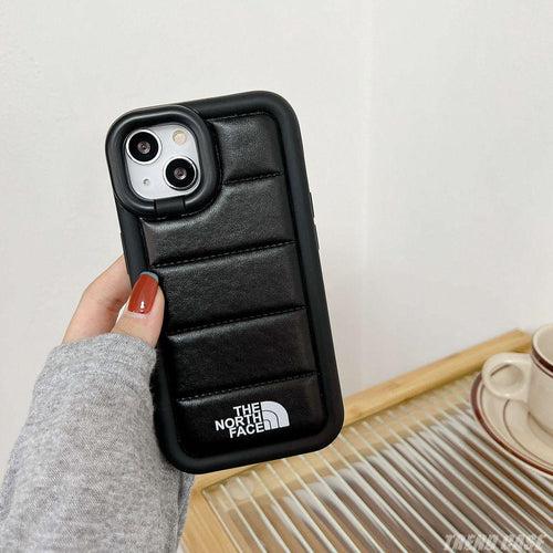 The North Face Leather Puffer Downtown iPhone Case