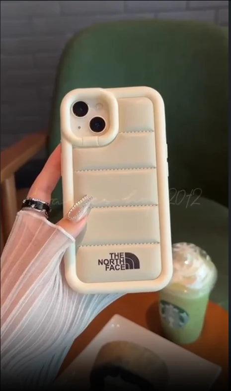 The North Face Leather Puffer Downtown iPhone Case
