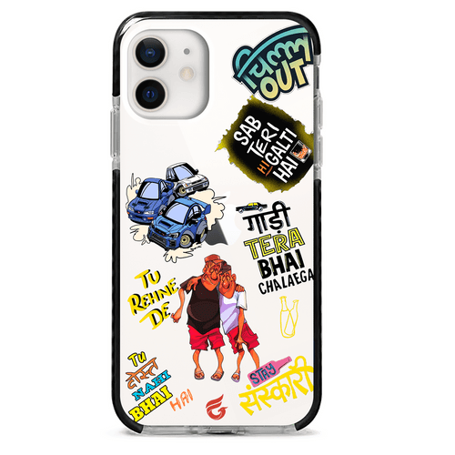 Gadi tera bhai chalayega iPhone Case