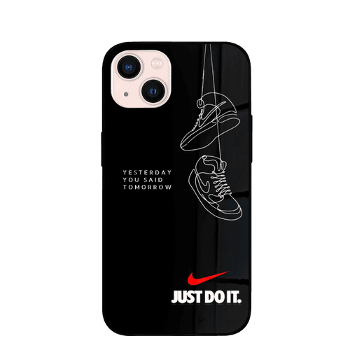 Just Do it iPhone Glass Case