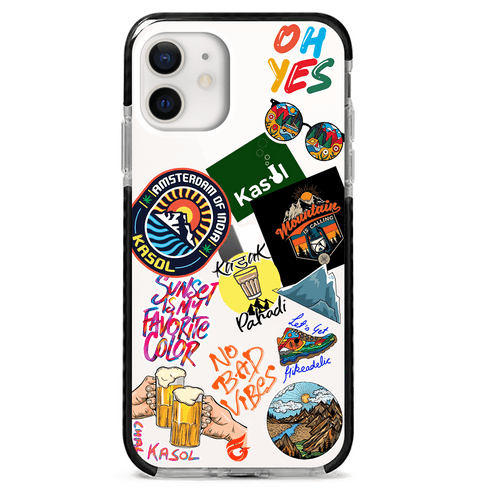 No Bad Vibes iPhone Case