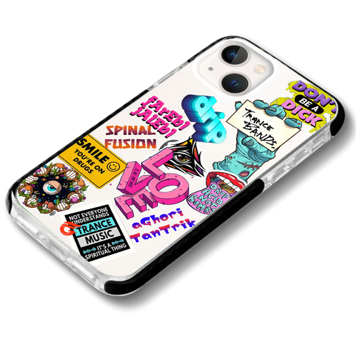 Trance Bands iPhone Case