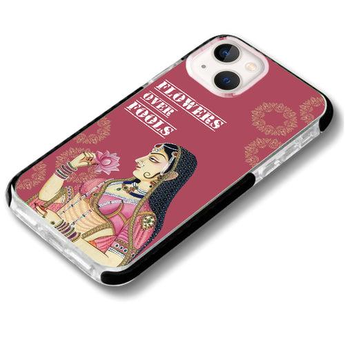 Flowers over Fools Bani Thani 1.0 iPhone Case