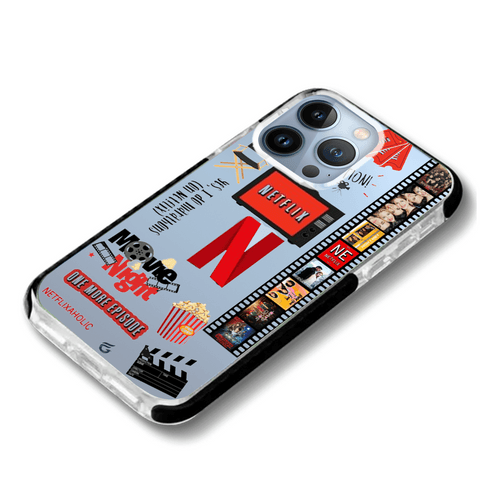 Netflix & Chill iPhone case