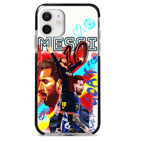 Dribbling King Leo Messi iPhone Case