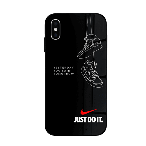 Just Do it iPhone Glass Case