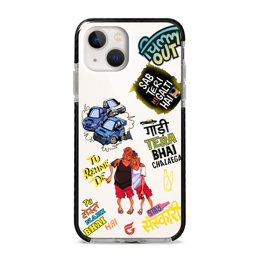 Gadi tera bhai chalayega iPhone Case