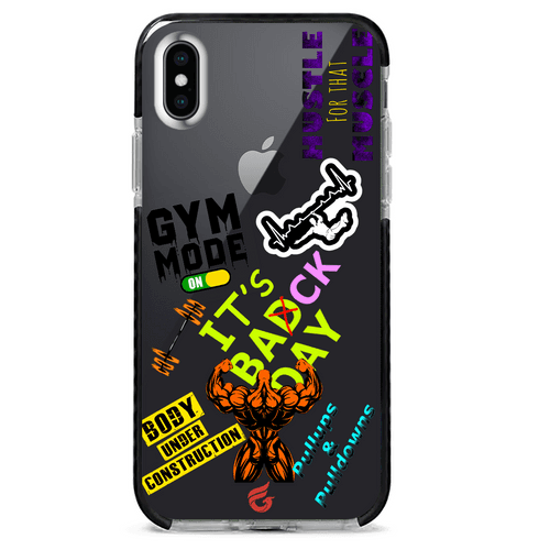 Hustle for Muscle iPhone Case