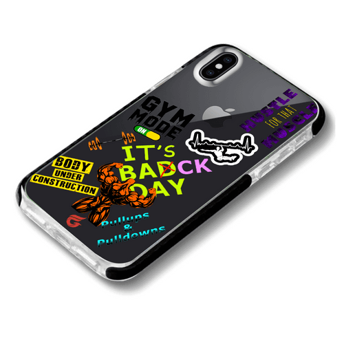 Hustle for Muscle iPhone Case