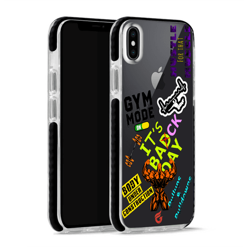 Hustle for Muscle iPhone Case