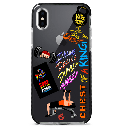 Only hard work iPhone Case